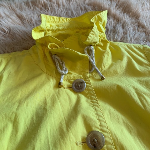 J. Crew Ruffle Neck Yellow Jacket size 2 - Picture 6 of 6